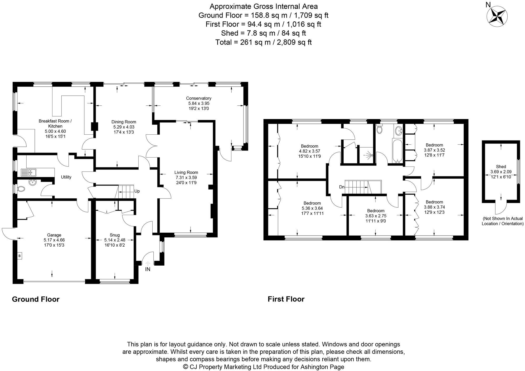Wattleton Road, Beaconsfield, HP9 floorplan