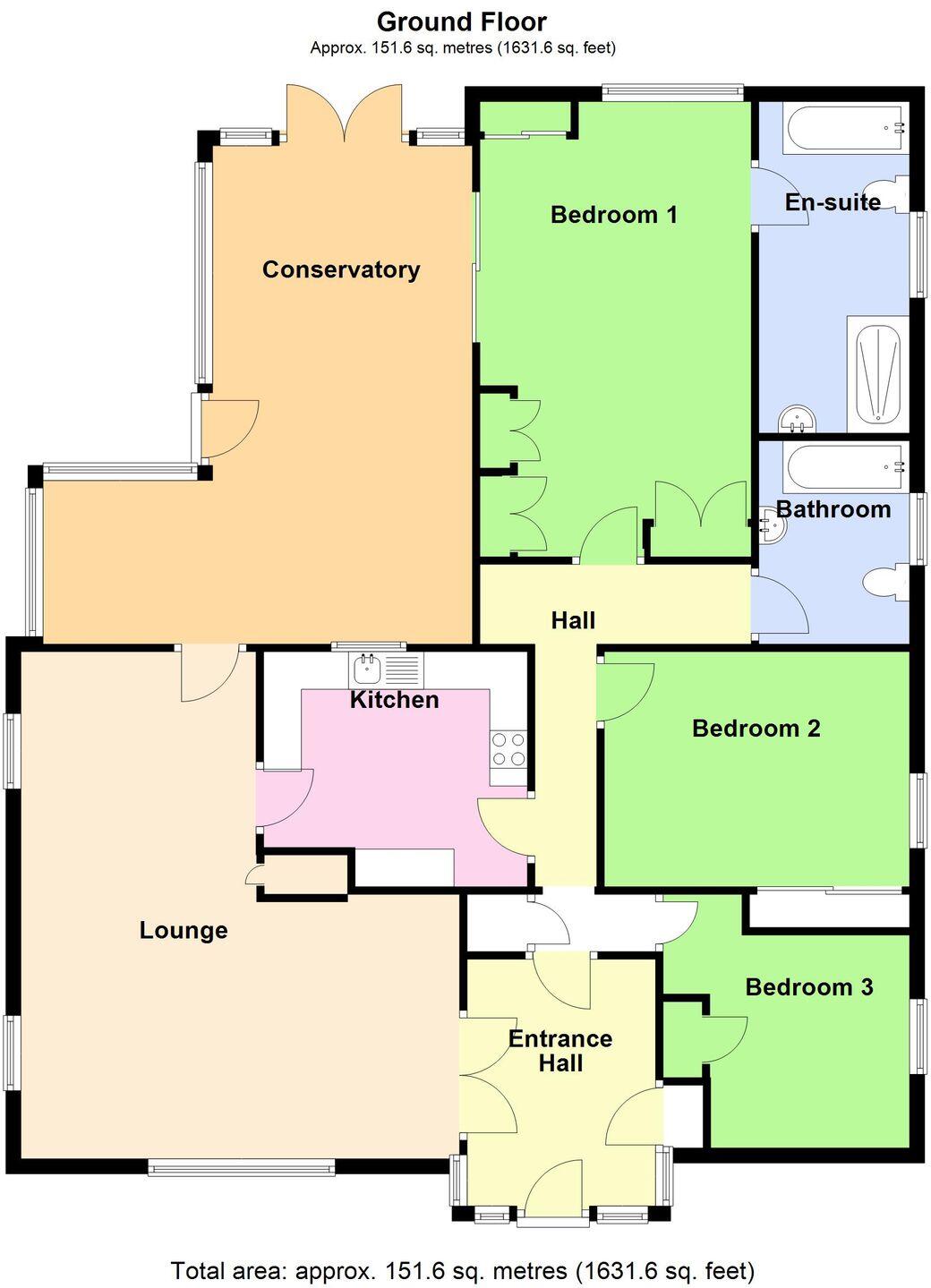 Frederica Road, Skegness, PE25 floorplan