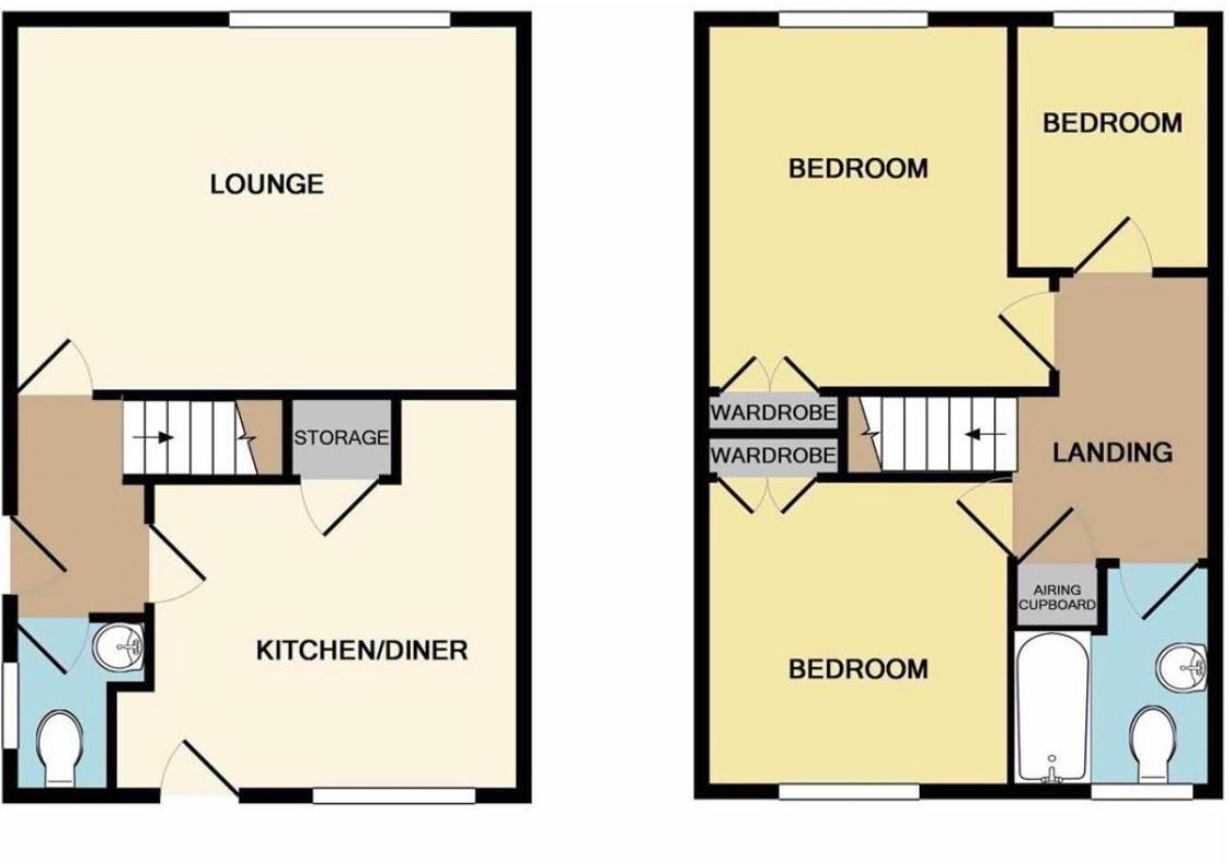 Farm Close, Abertridwr floorplan