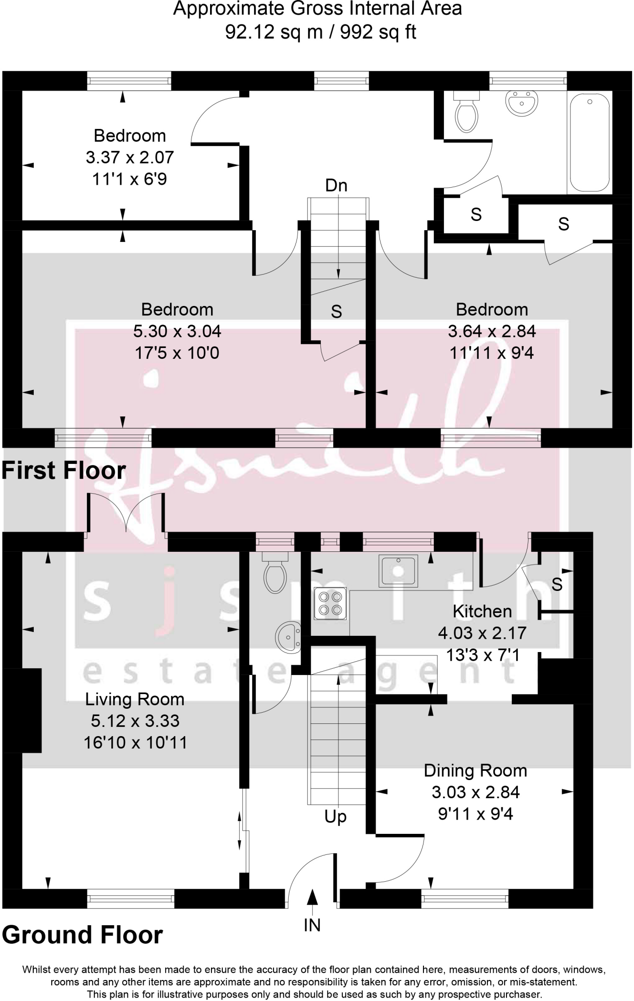 Hannibal Road, Stanwell floorplan