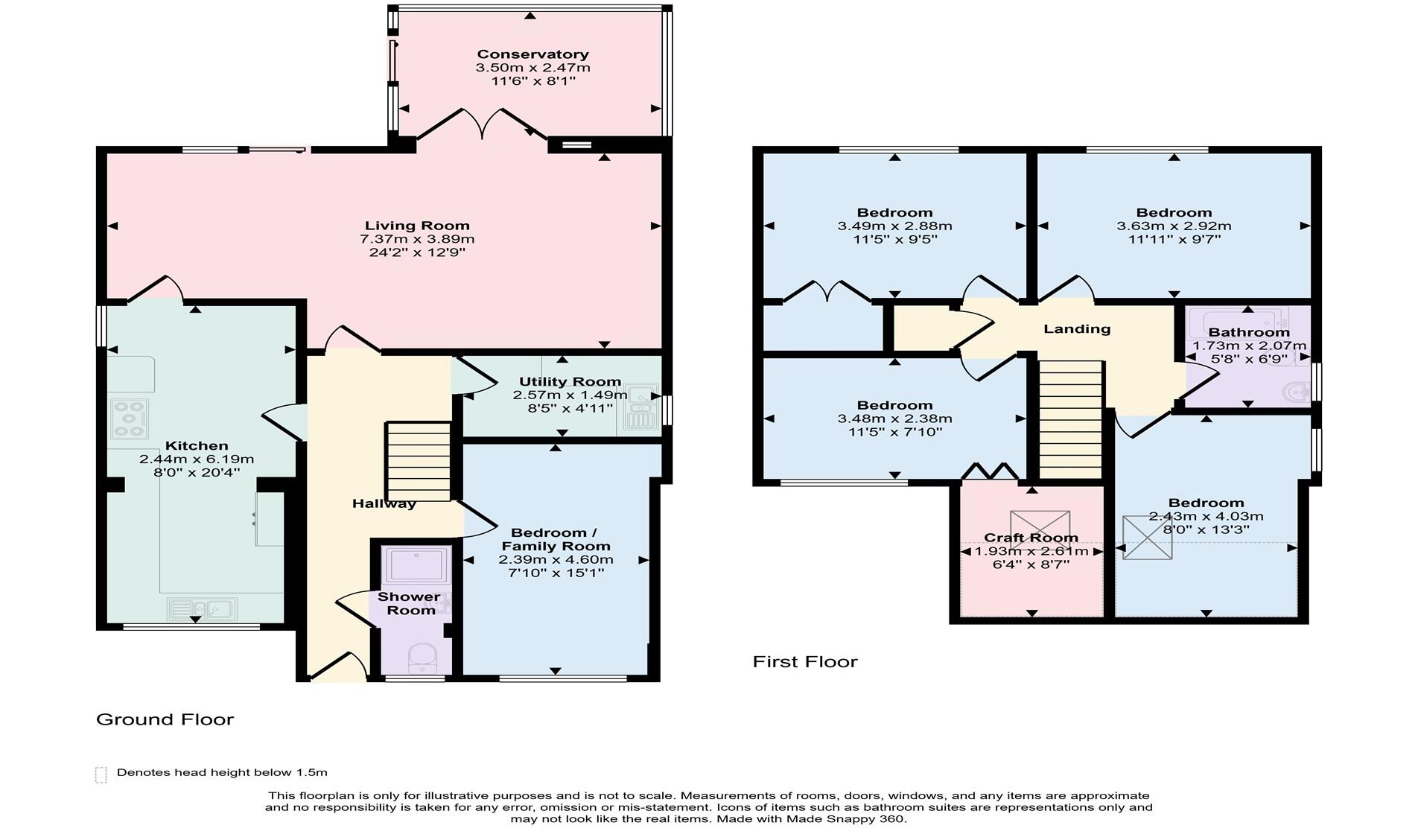 Colden Common floorplan