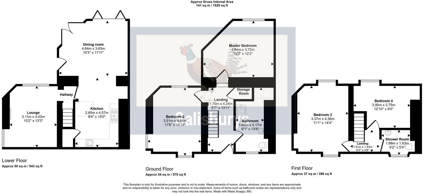 Tamar Bank Terrace, Gunnislaike, PL18 floorplan