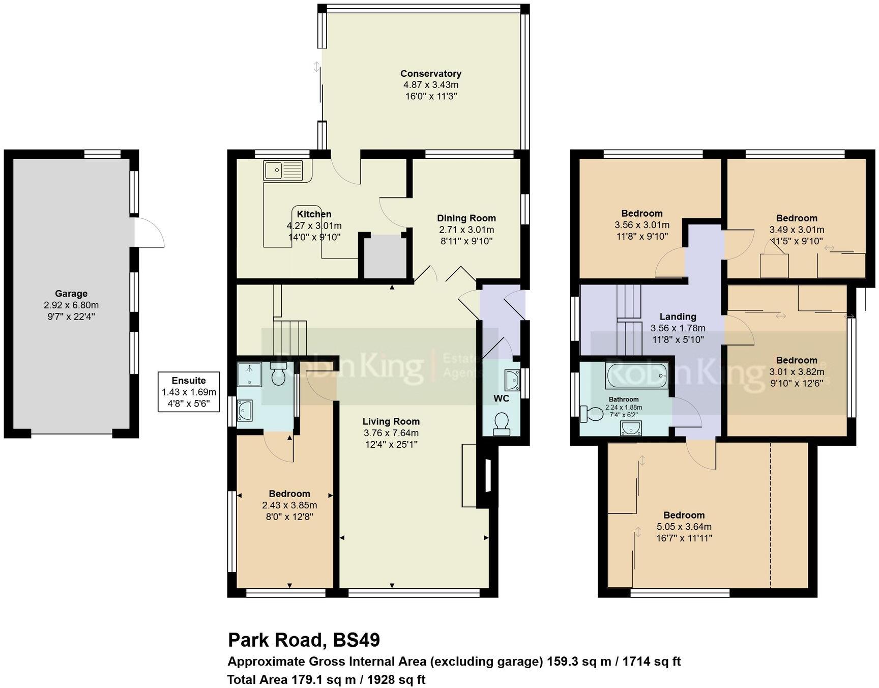Park Road, Congresbury, BS49 floorplan