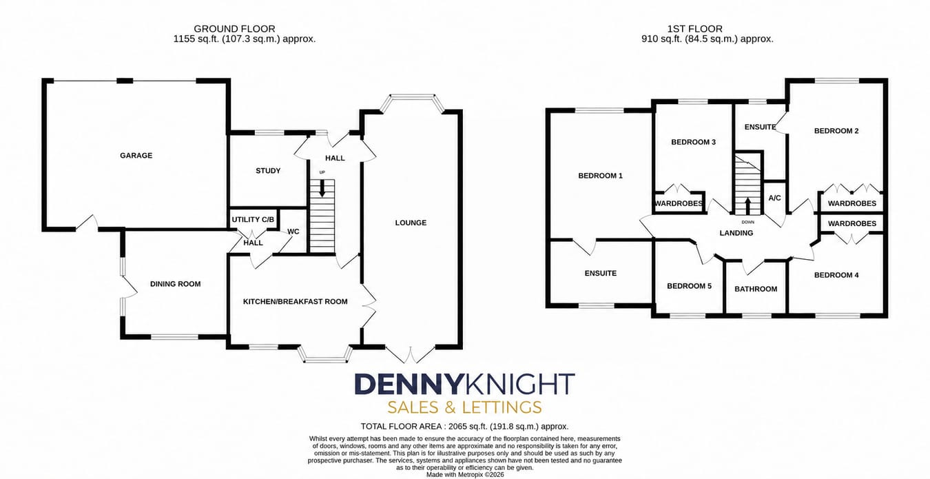 Barn Close, Grange Park, Northampton, NN4 floorplan