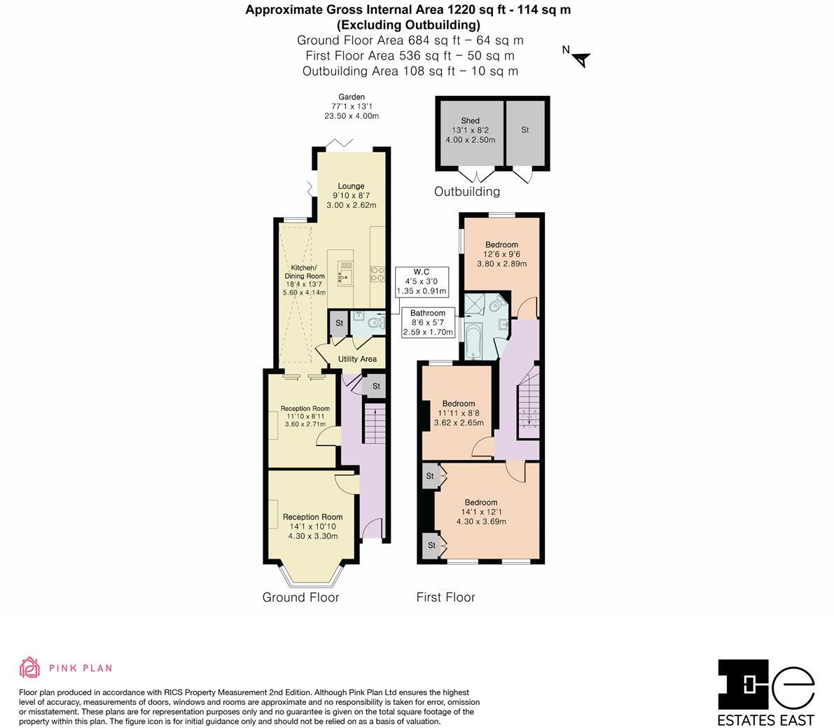 Eden Road, Walthamstow, London, E17 floorplan