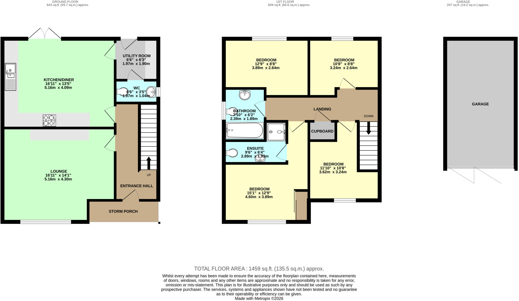 Ringlet way, Sherburn In Elmet, LS25 floorplan