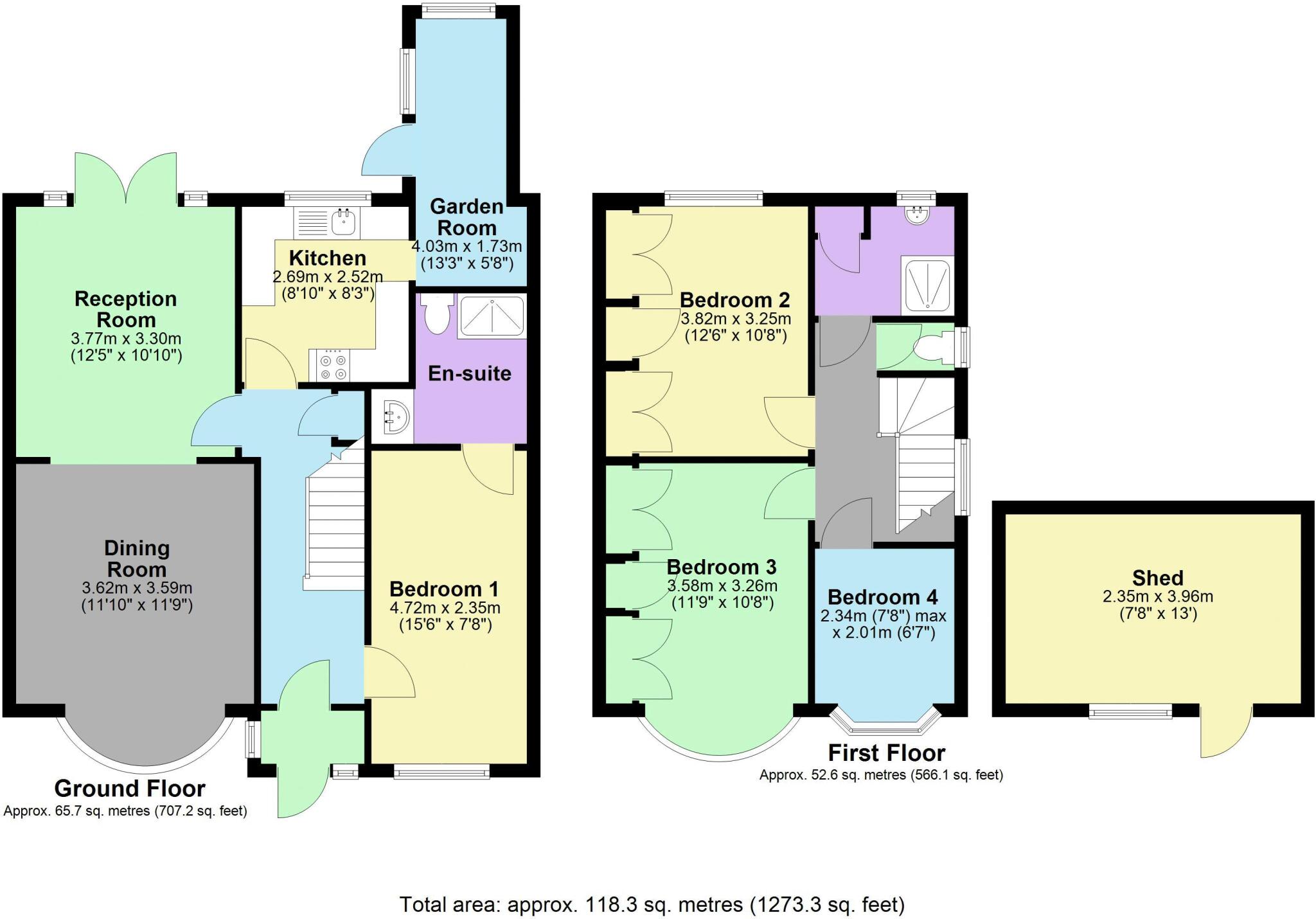 Chester Drive, Harrow floorplan