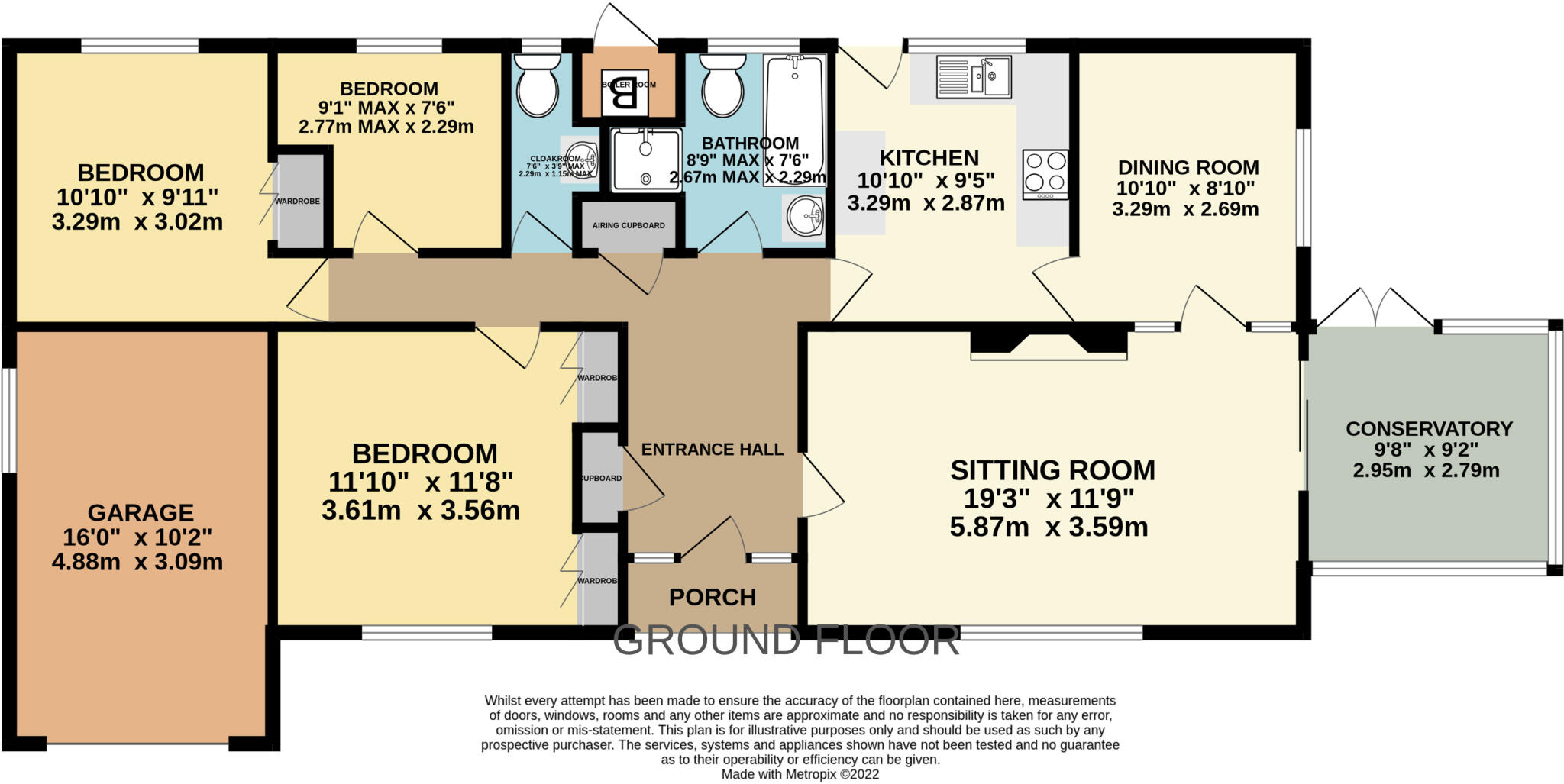 Kingsland, Leominster, Herefordshire, HR6 9RS floorplan