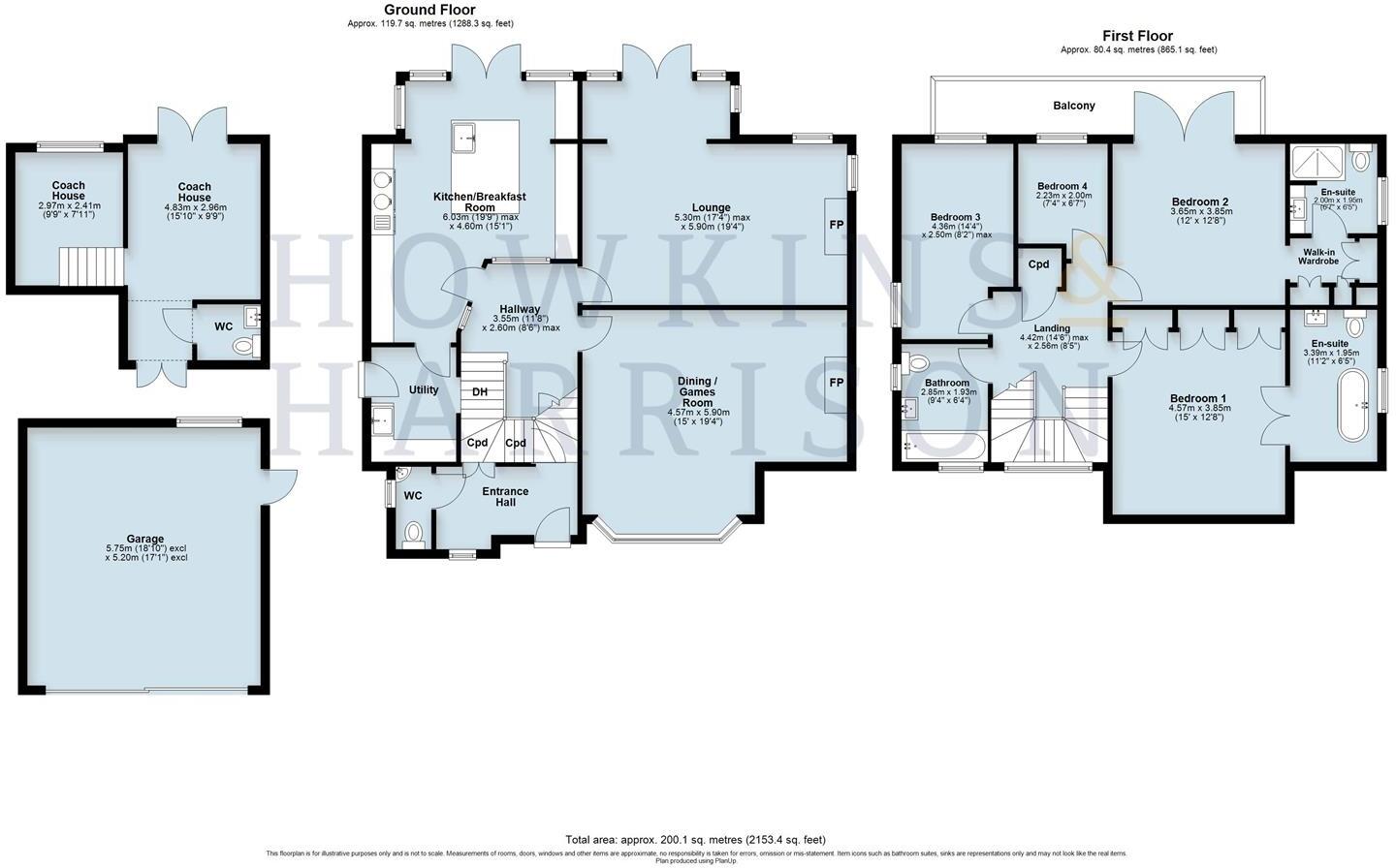 Ashby Road, Woodville, DE11 floorplan