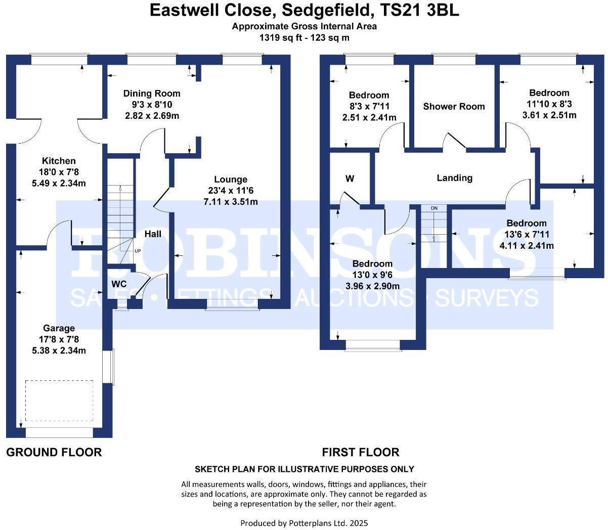 Eastwell Close, Sedgefield, Stockton-On-Tees floorplan