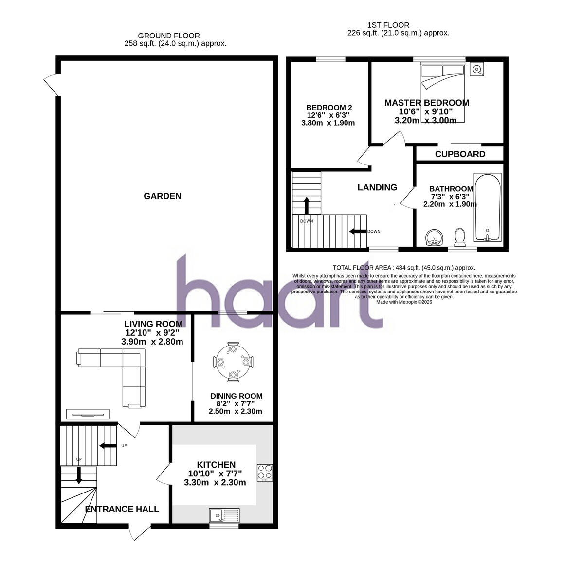 The Spinney, Cambridge floorplan