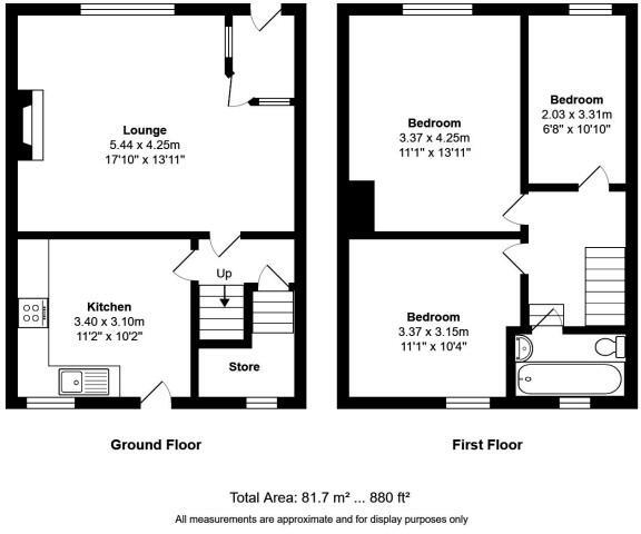 Foster Avenue, Silsden, floorplan