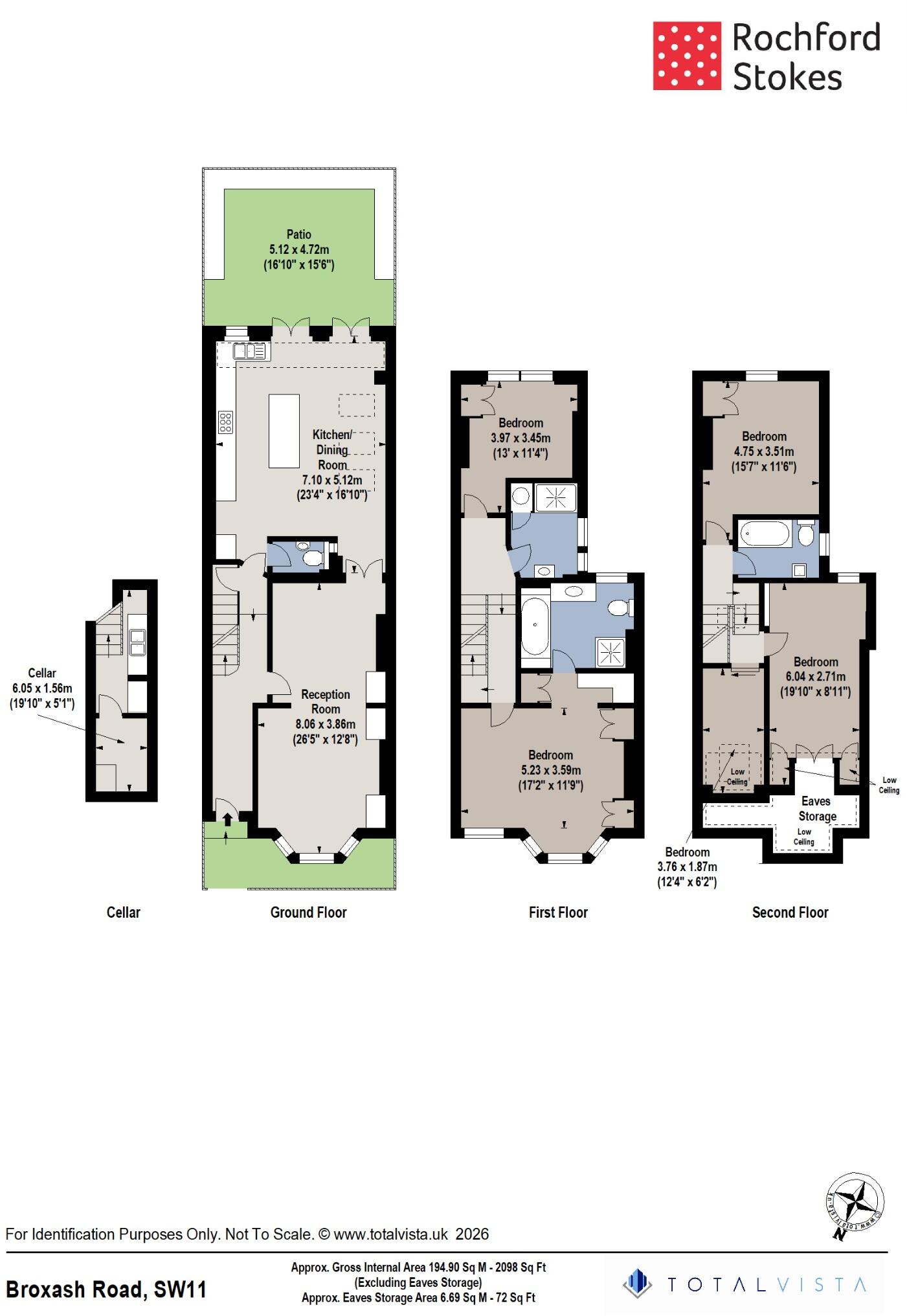 Broxash Road, Battersea, London SW11 6AB floorplan