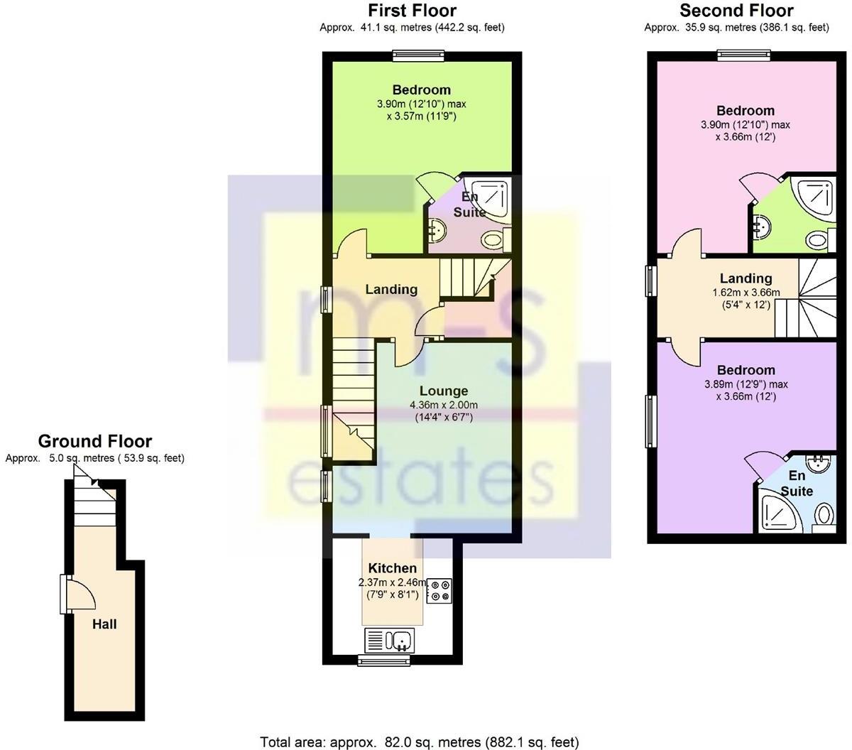 £165pppw Lenton Boulevard, Lenton, Nottingham floorplan