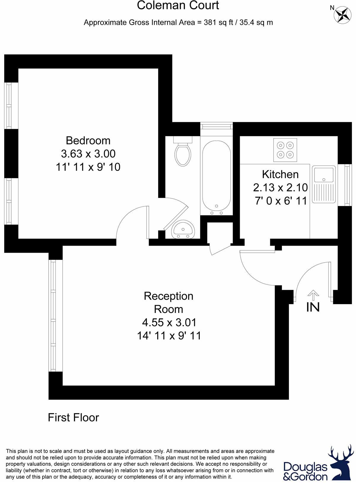 Kimber Road, SW18 floorplan