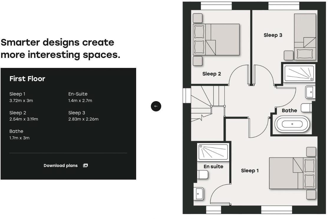 Homes By Honey Plot 11 The Dandelion, Off Tickhill Road, Maltby, Rotherham, Yorkshire, S66 7PW floorplan