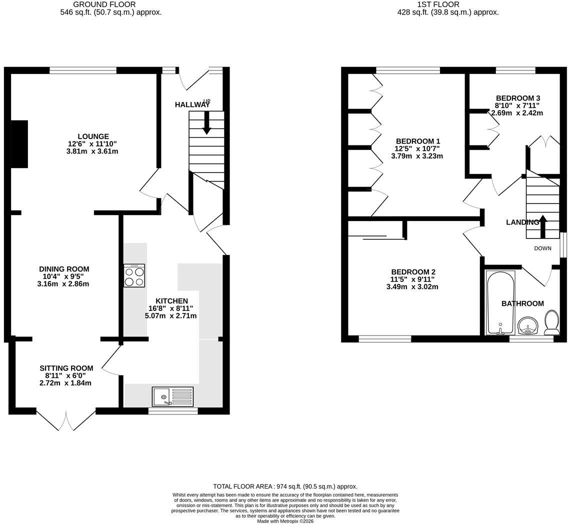 Ganton Way, Willerby, Hull floorplan