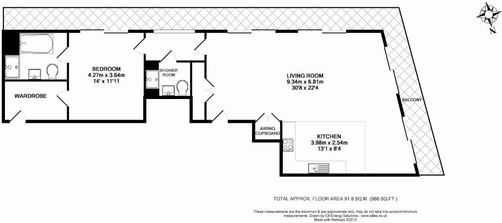 Fettlers House, Walton Well Road floorplan