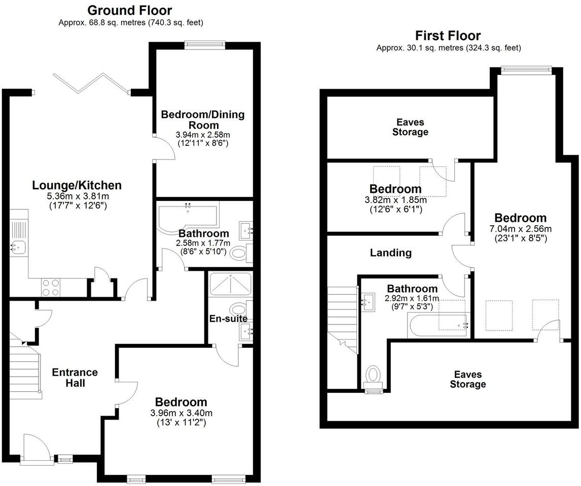 Mill Lane, Eastry, Sandwich, CT13 floorplan