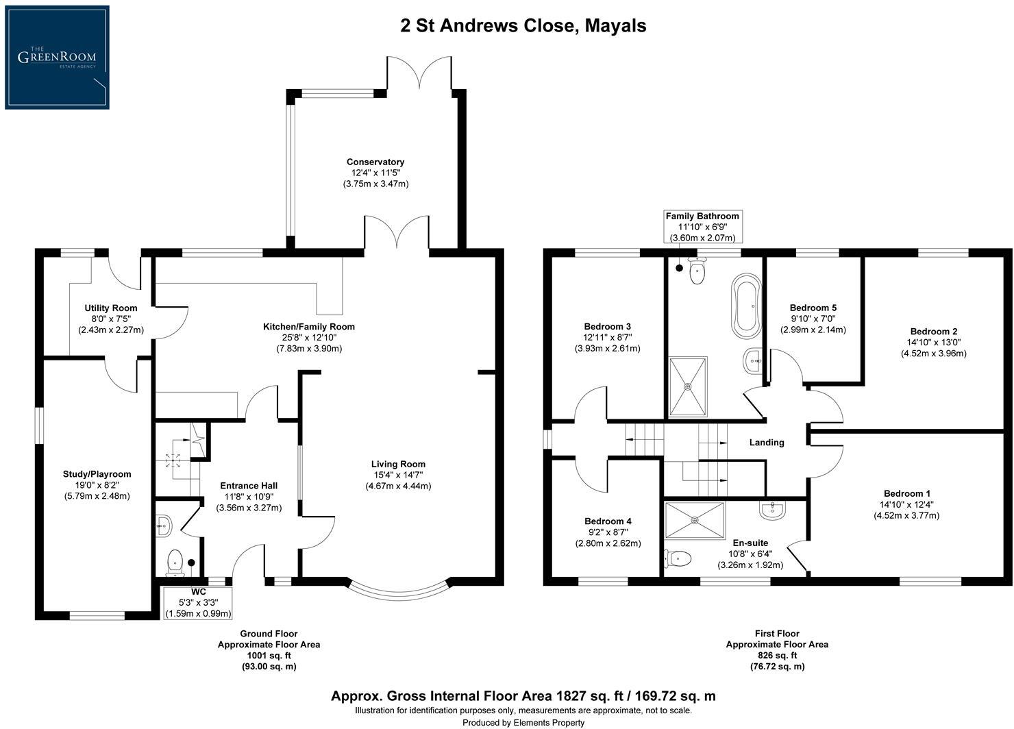 St. Andrews Close, Mayals, Swansea floorplan