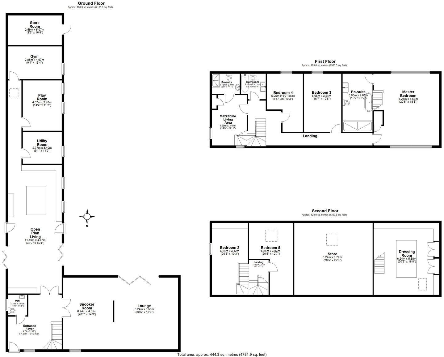 North Road, Torworth, Retford, DN22 8NU floorplan
