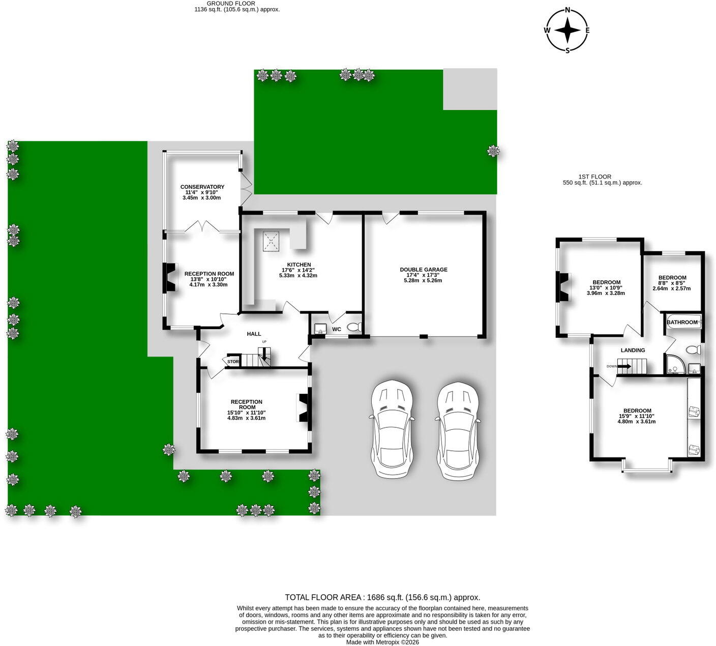 Bramwell Avenue, Prenton, CH43 floorplan