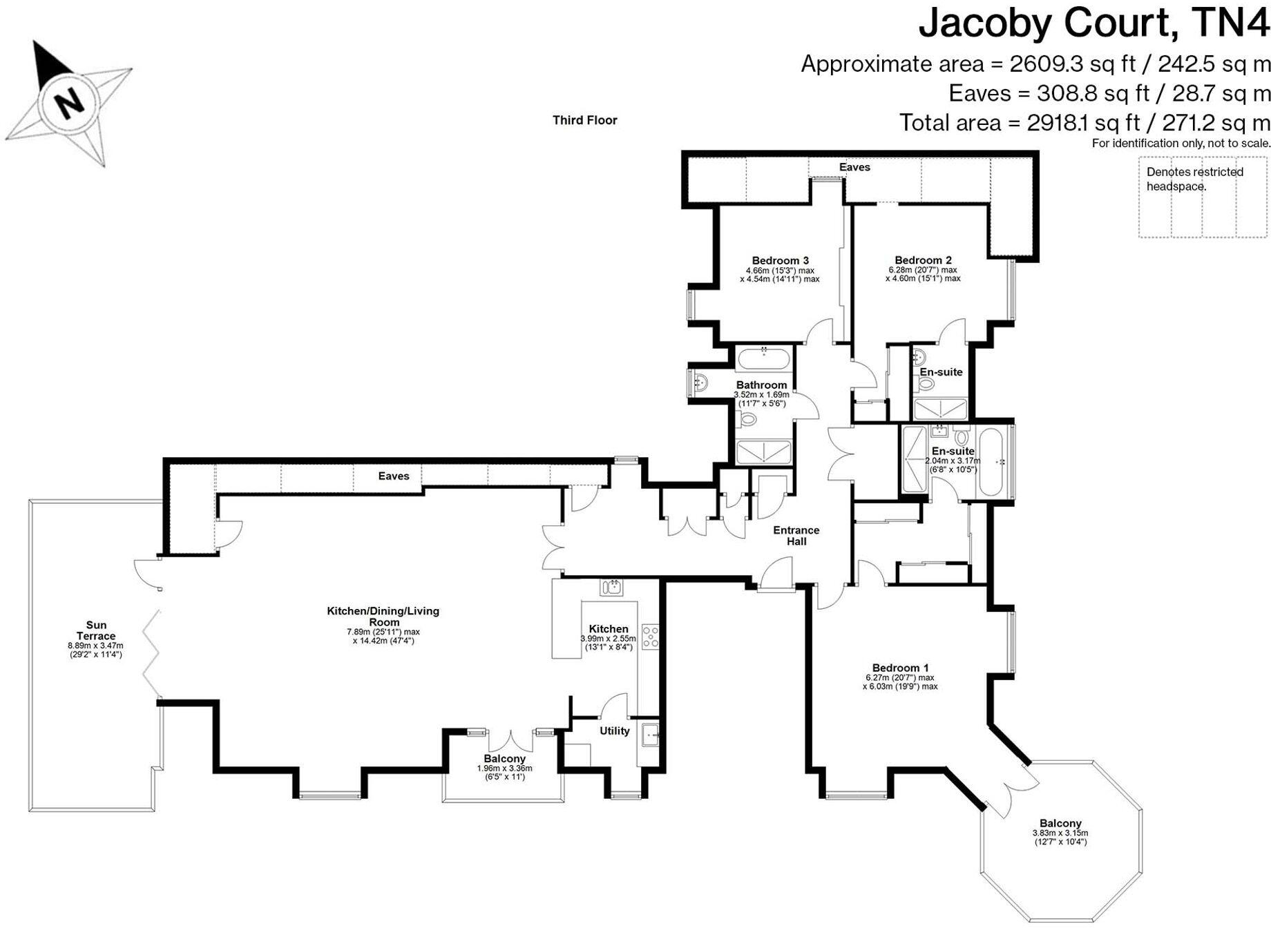 King Edward Gardens, Tunbridge Wells, TN4 floorplan