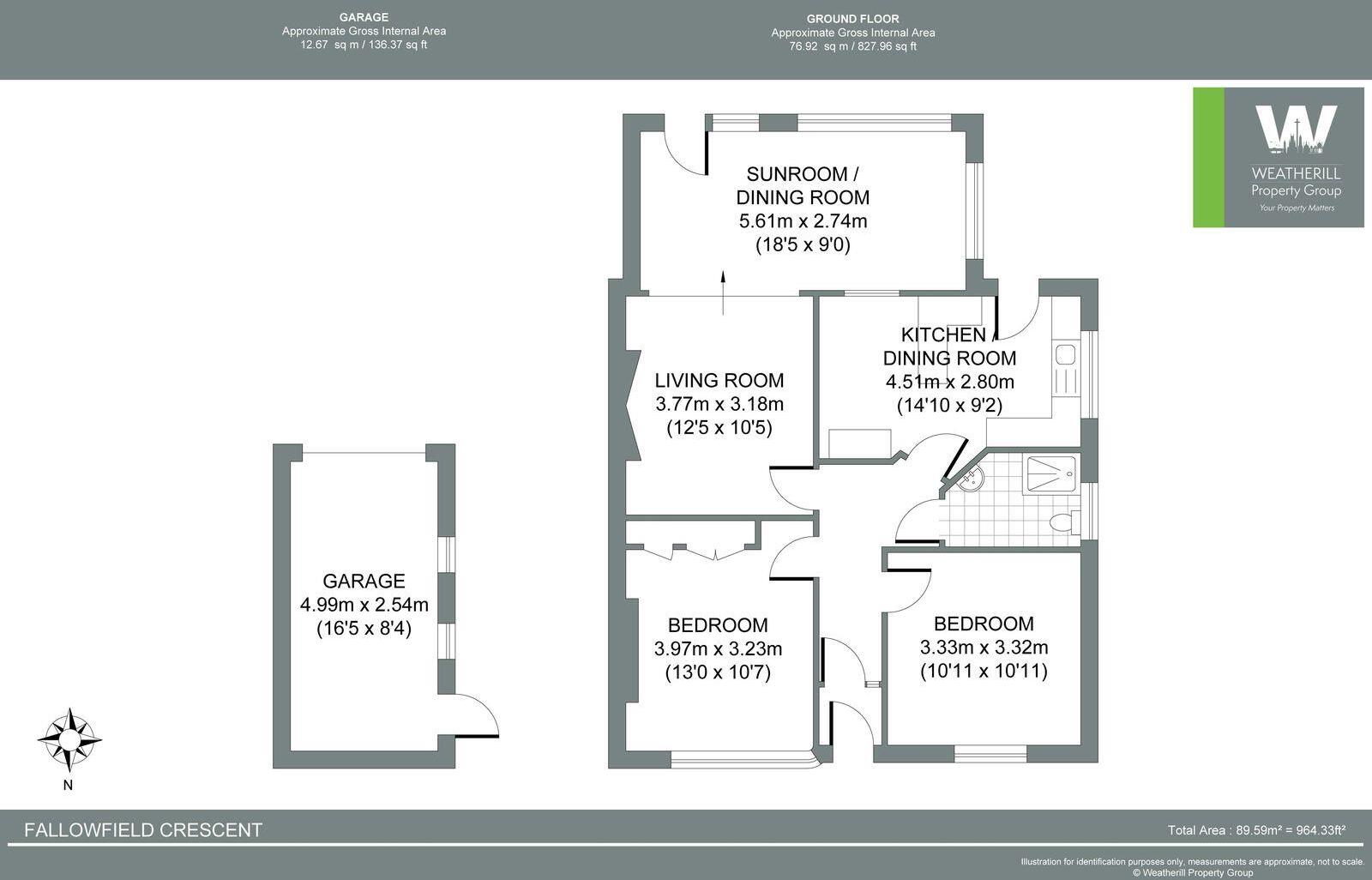 Fallowfield Crescent, Hove floorplan