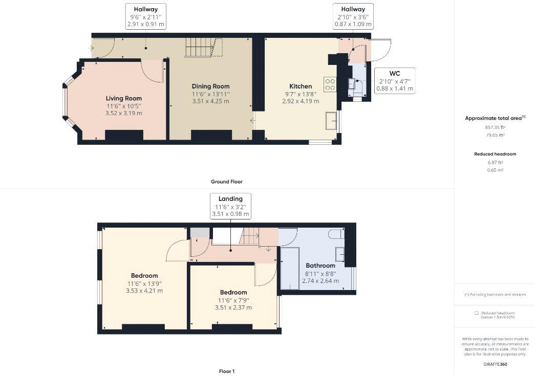 Buckingham Road, Aylesbury, HP19 floorplan