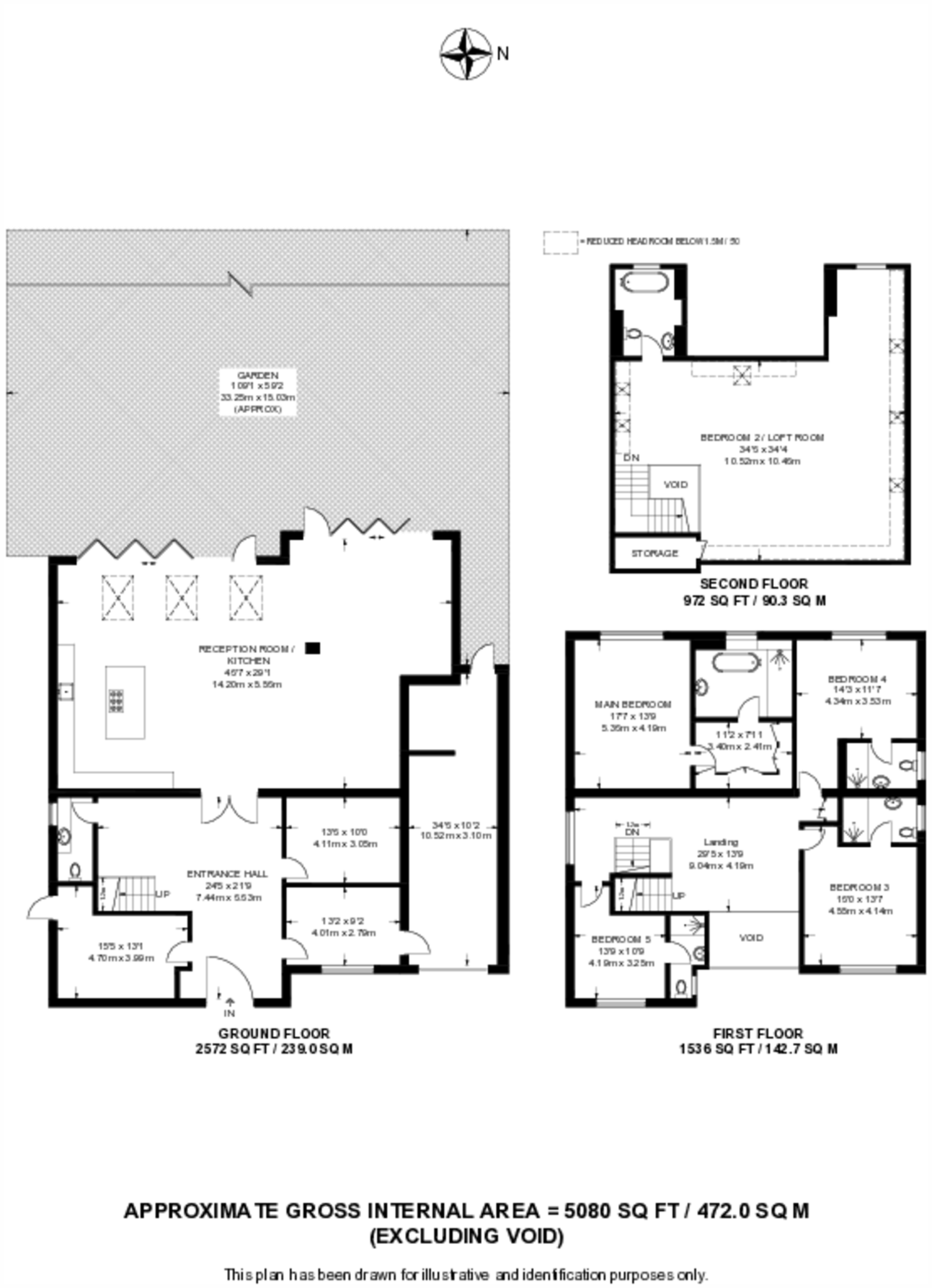West End Lane, Pinner, HA5 floorplan