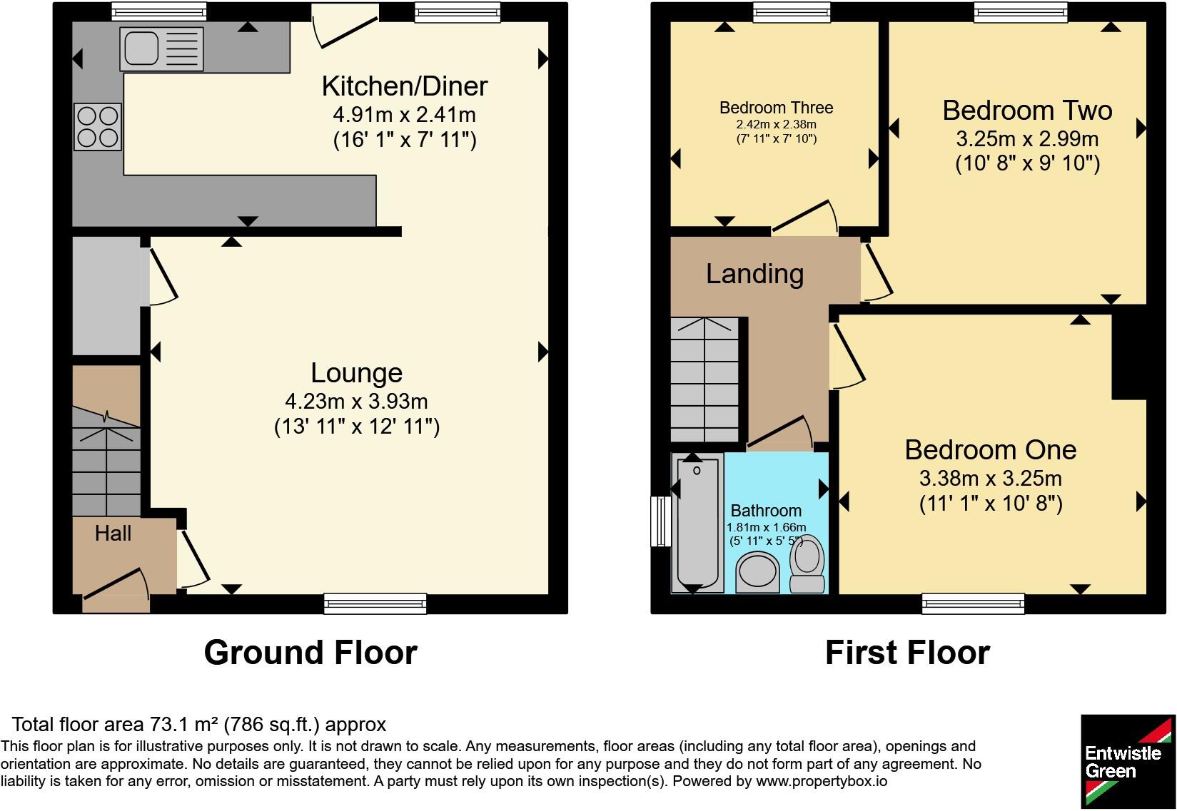 Richmond Avenue, Lancaster, Lancashire, LA1 floorplan