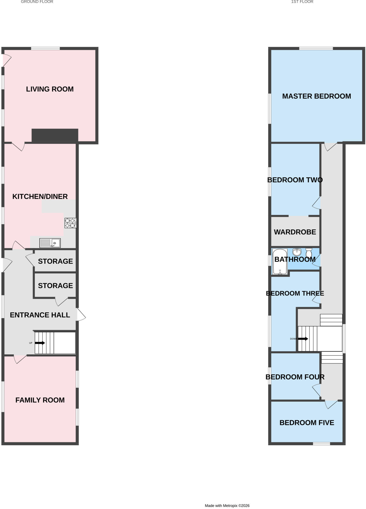 Penn Common Road, Penn, Wolverhampton, South Staffordshire, WV4 floorplan