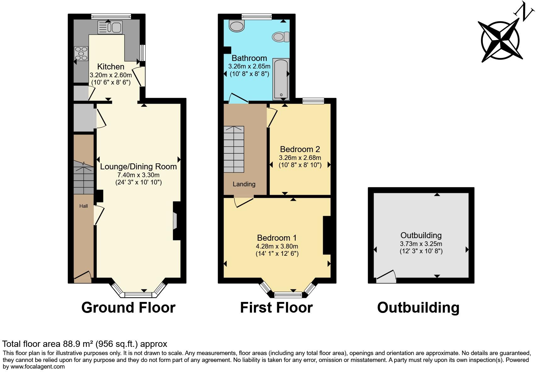 Wellesley Road, Sheerness, ME12 floorplan