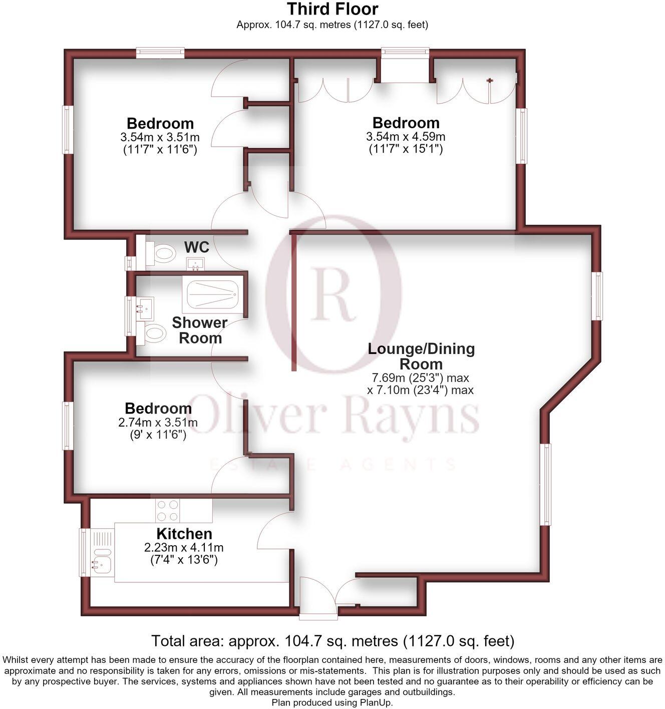 Stoneygate Court, Stoneygate, Leicester, LE2 floorplan