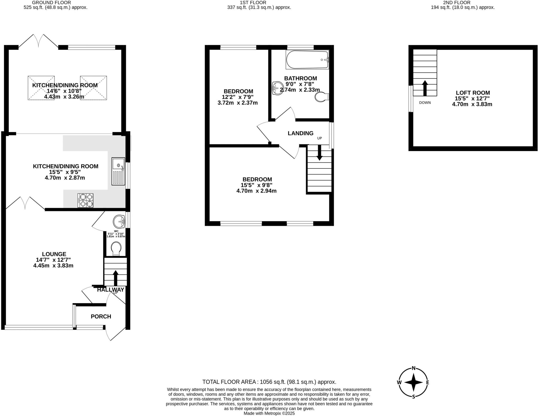 Appley Lane South, Appley Bridge, Wigan floorplan