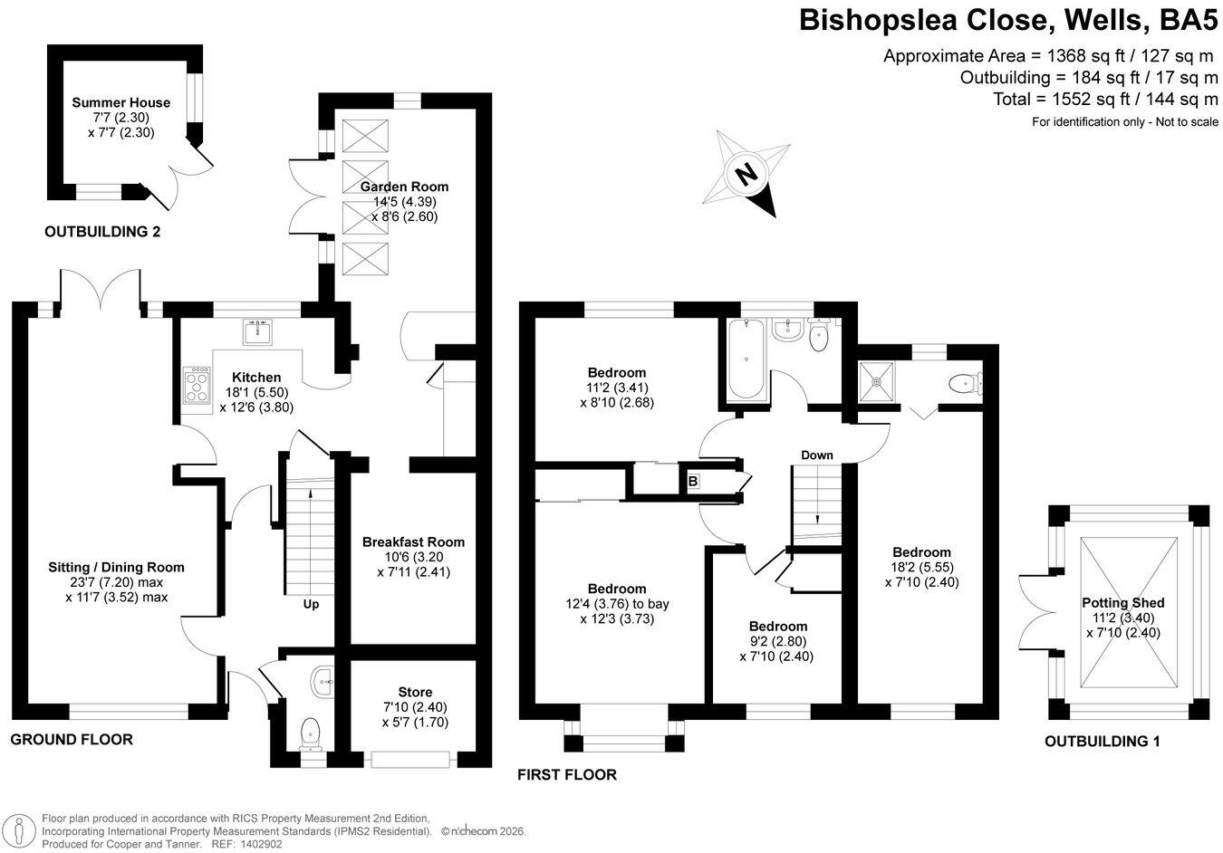Bishopslea Close, Wells, BA5 floorplan