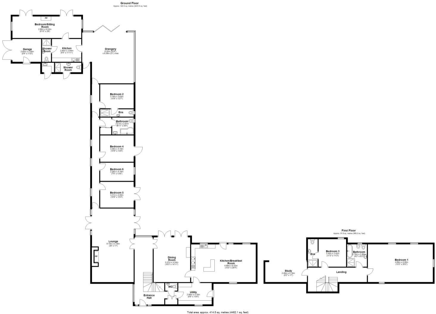 The Barns, Dyffryn, Vale of Glamorgan, CF5 6SU floorplan