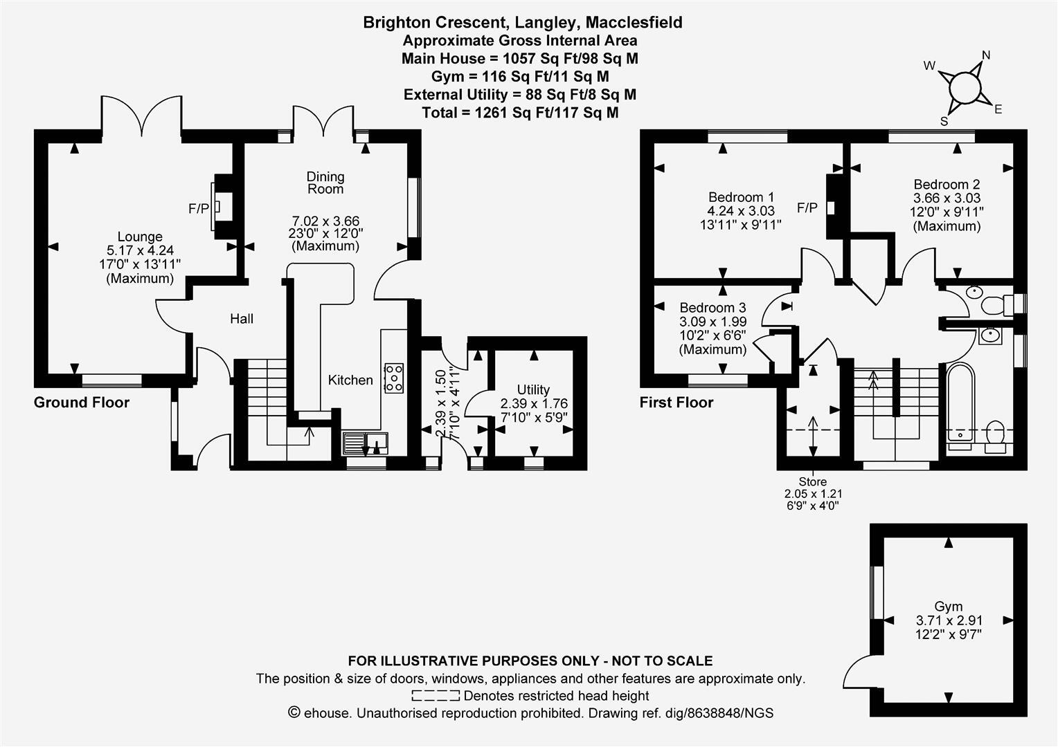 Brighton Crescent, Langley floorplan