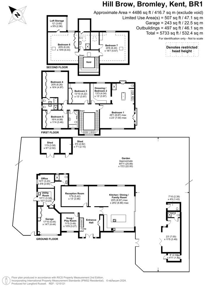 Hill Brow, Bromley, Kent floorplan