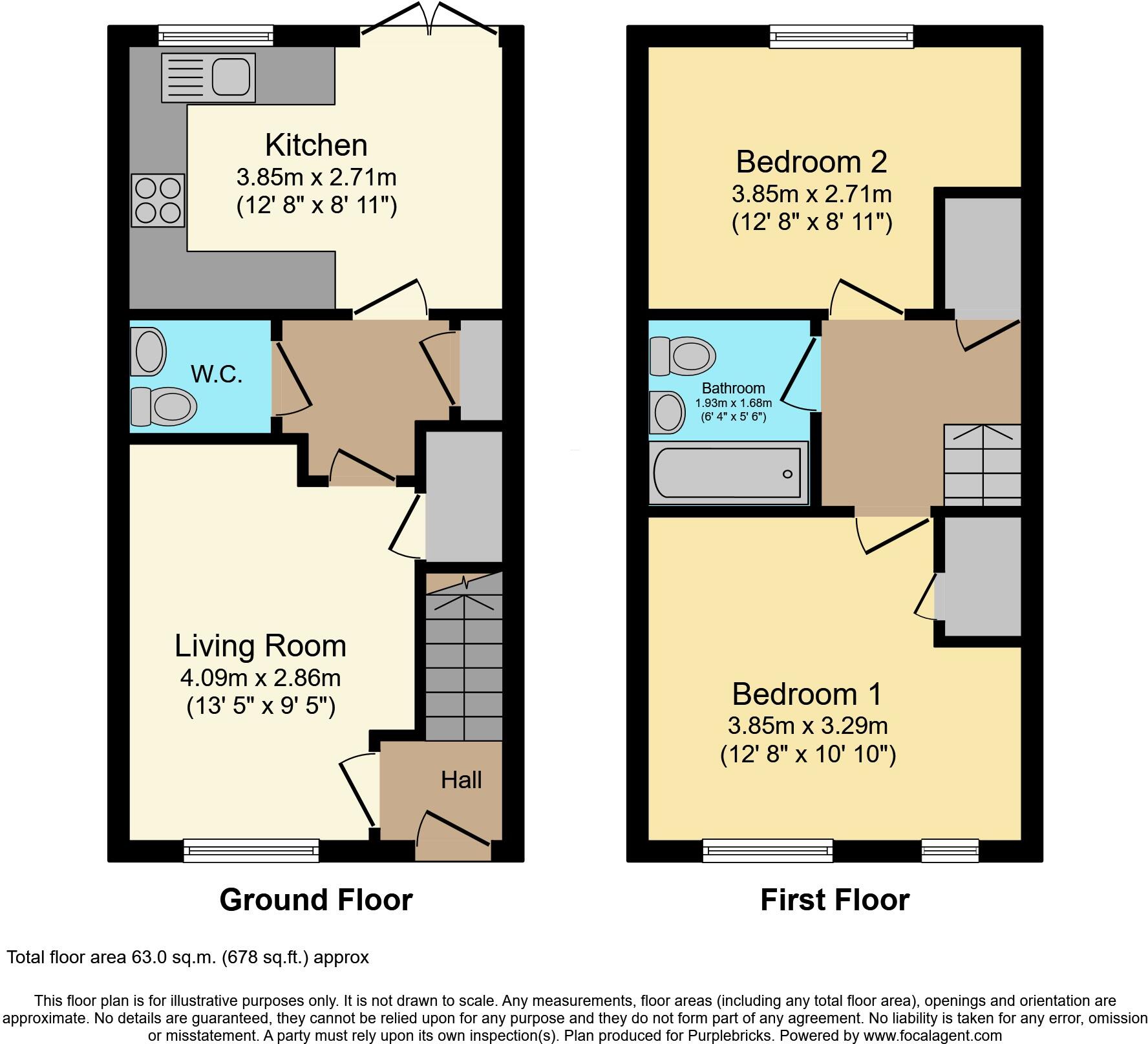 Nocks Avenue, Birmingham, B24 floorplan