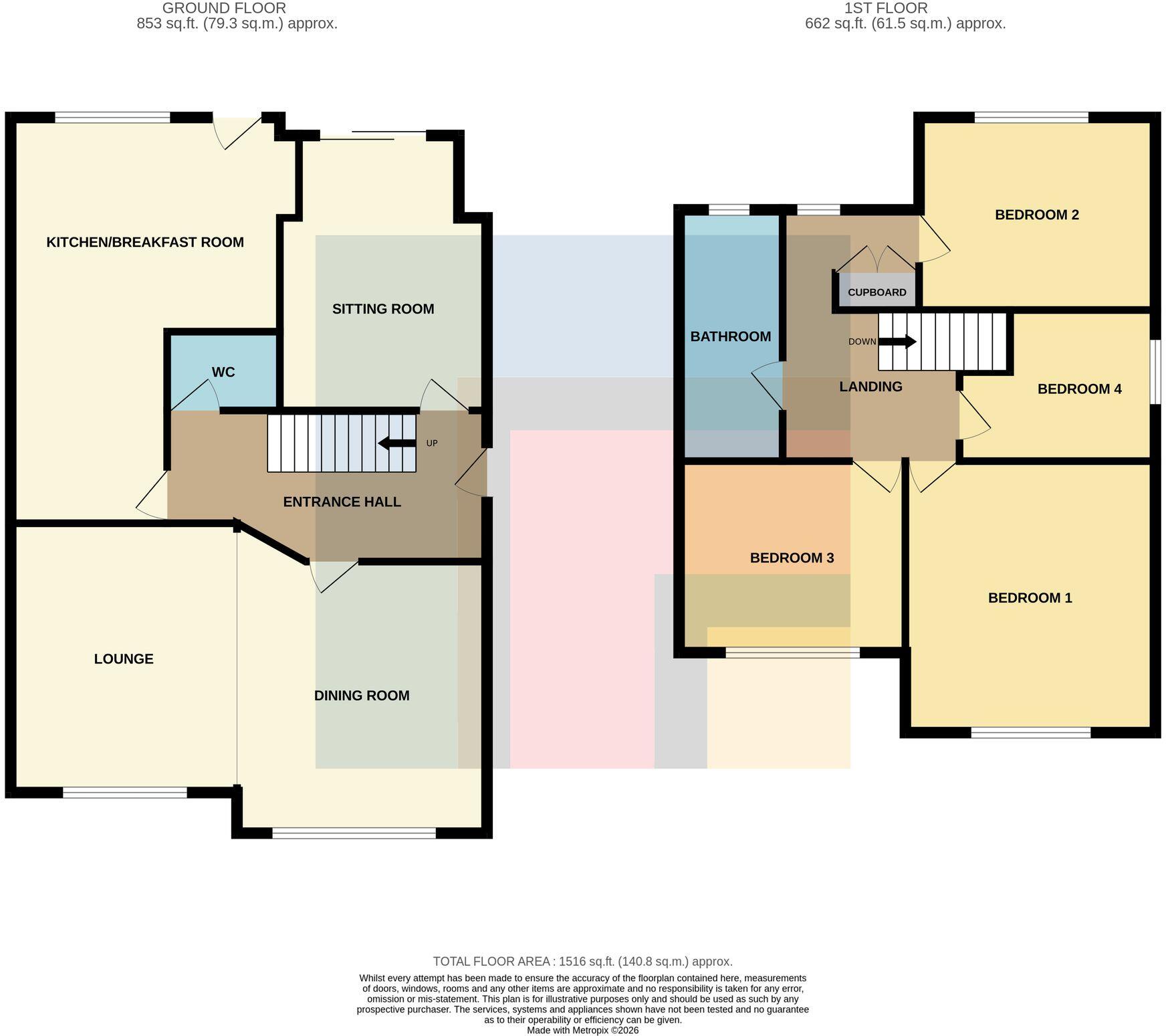 Mervyn Road, Whitchurch, Cardiff CF14 1PQ floorplan