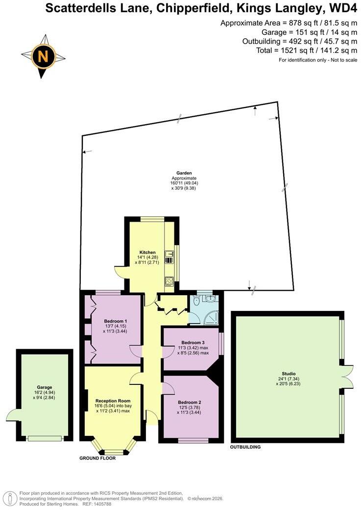 Scatterdells Lane, Chipperfield, Kings Langley floorplan