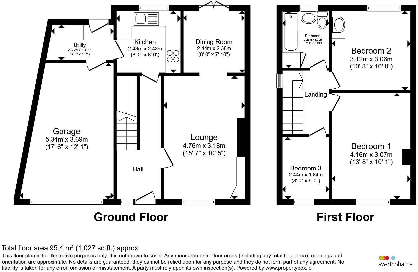 St. Davids Terrace, Saltney Ferry, Chester floorplan