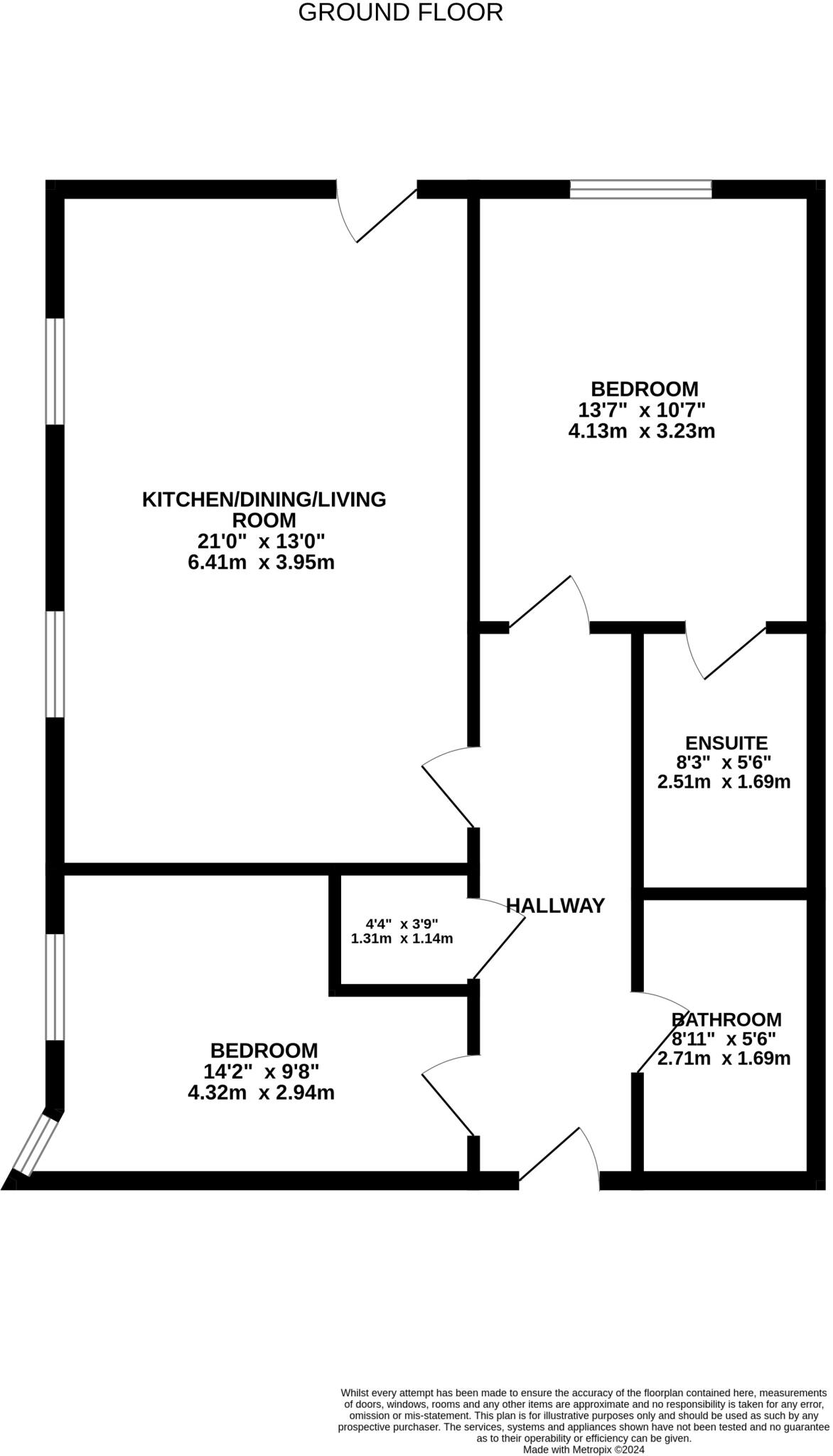 Grundisburgh Road, Woodbridge, Suffolk, IP12 floorplan