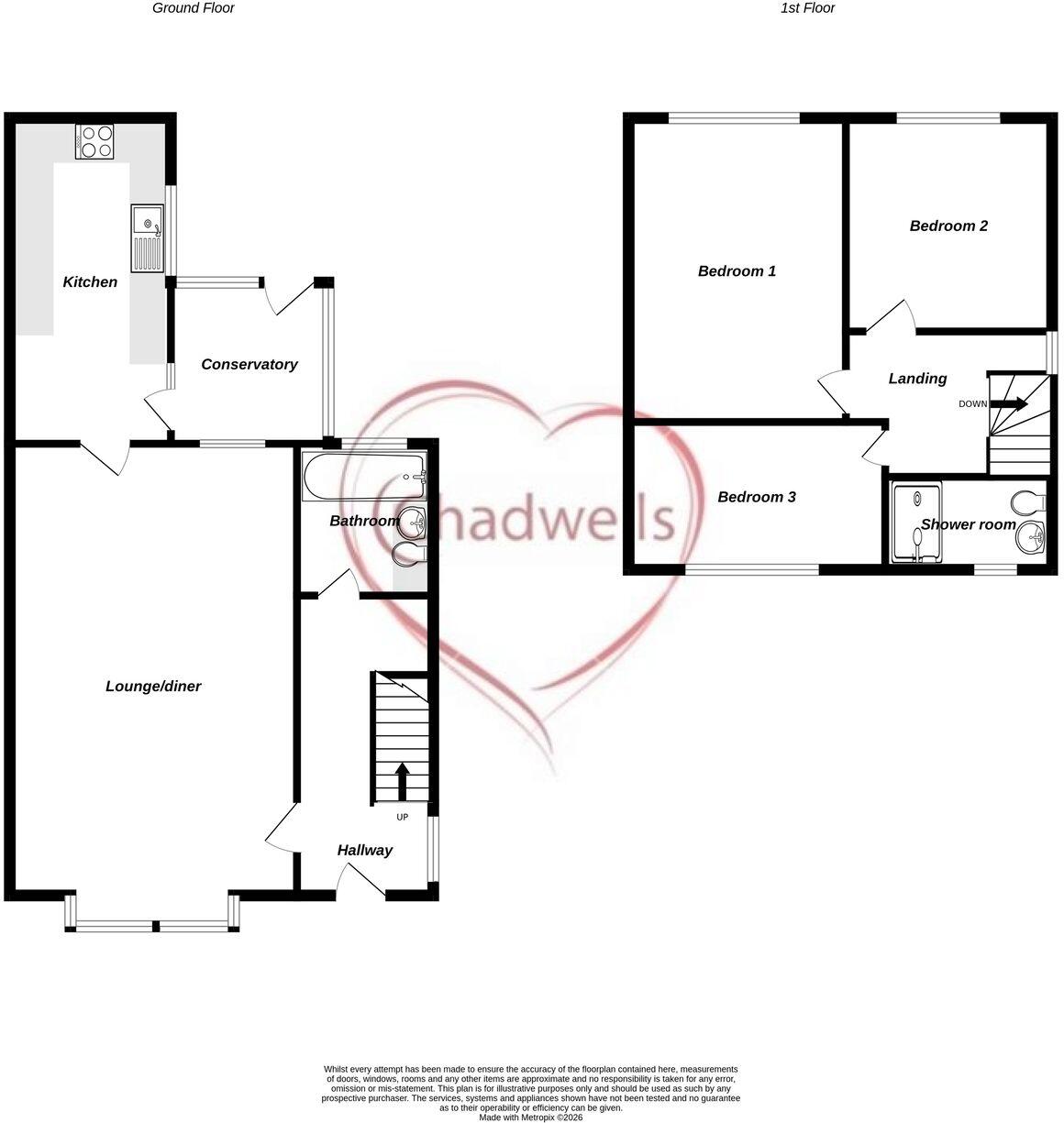 Forest Road, New Ollerton, Newark, NG22 floorplan
