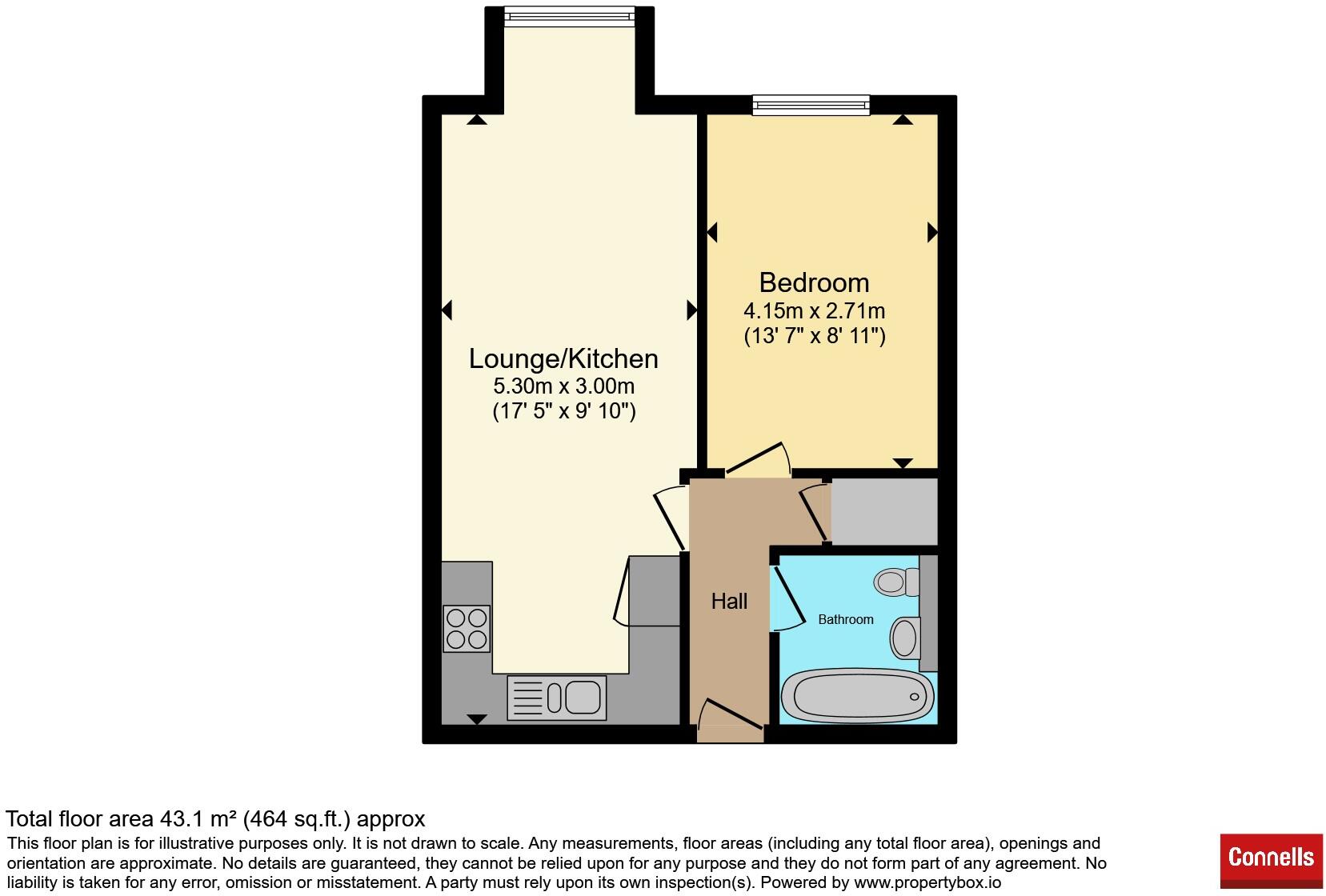 Paragon Place, Bridgwater floorplan