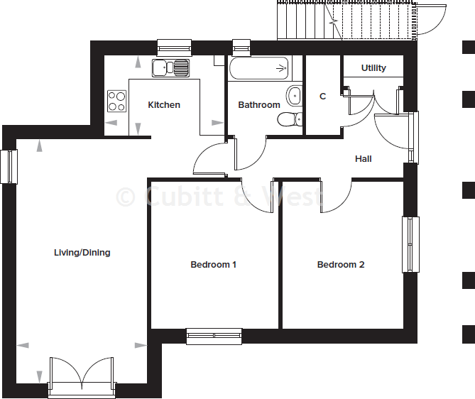 Thatch Barn Road, Headcorn, Ashford, Kent floorplan