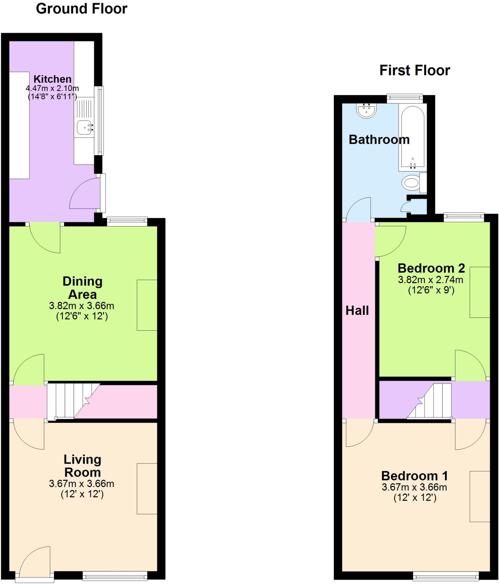Clumber Street, Long Eaton, NOTTINGHAM floorplan