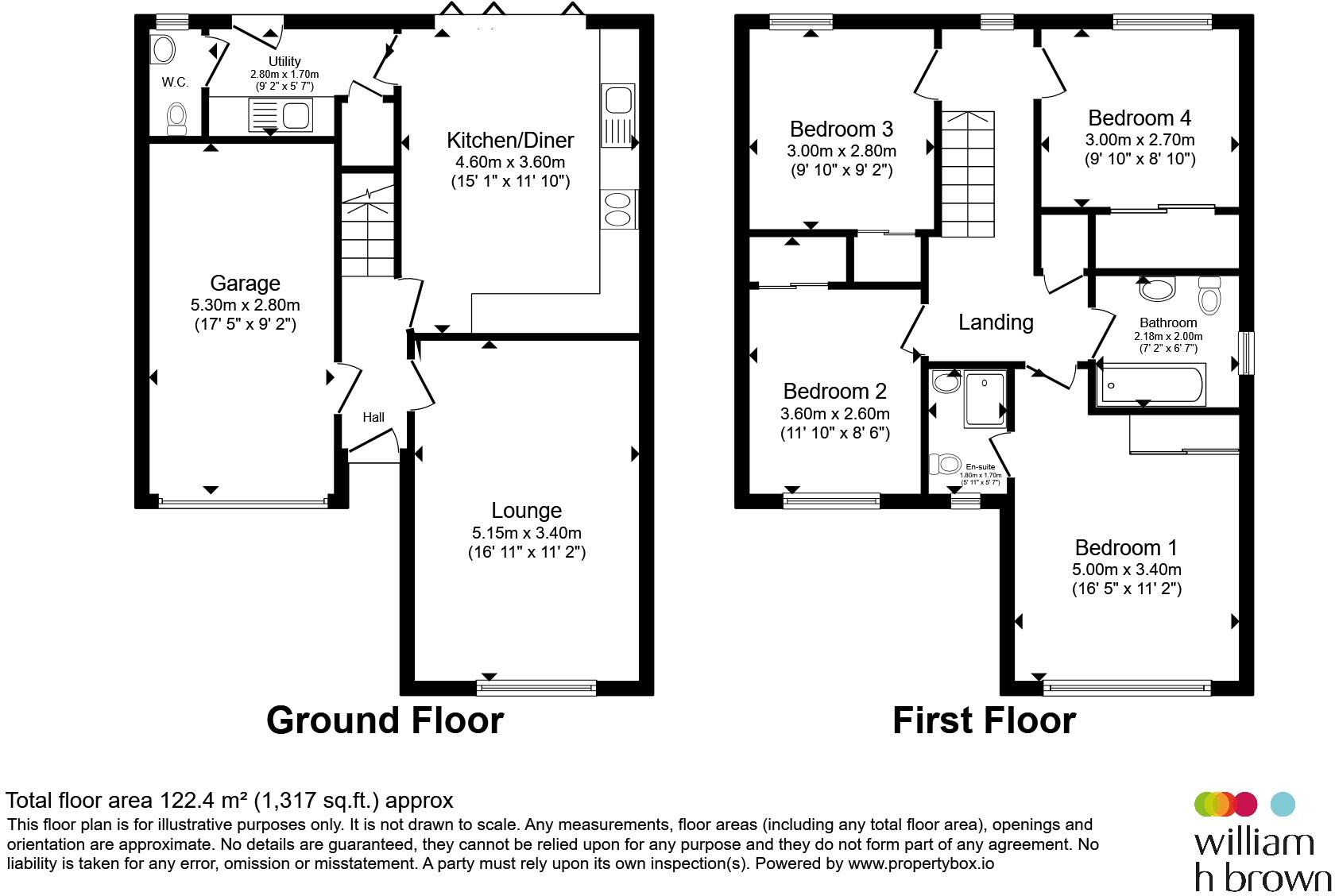 Willow Drive, Harrogate floorplan