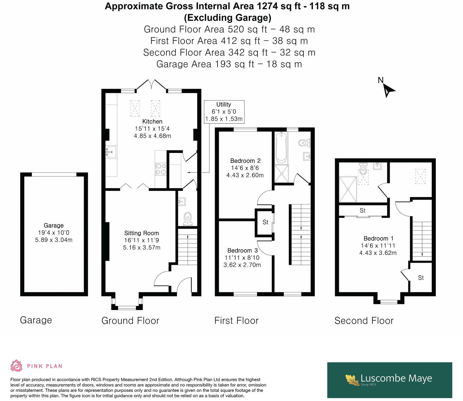 Little Orchard Close, Modbury, PL21 floorplan
